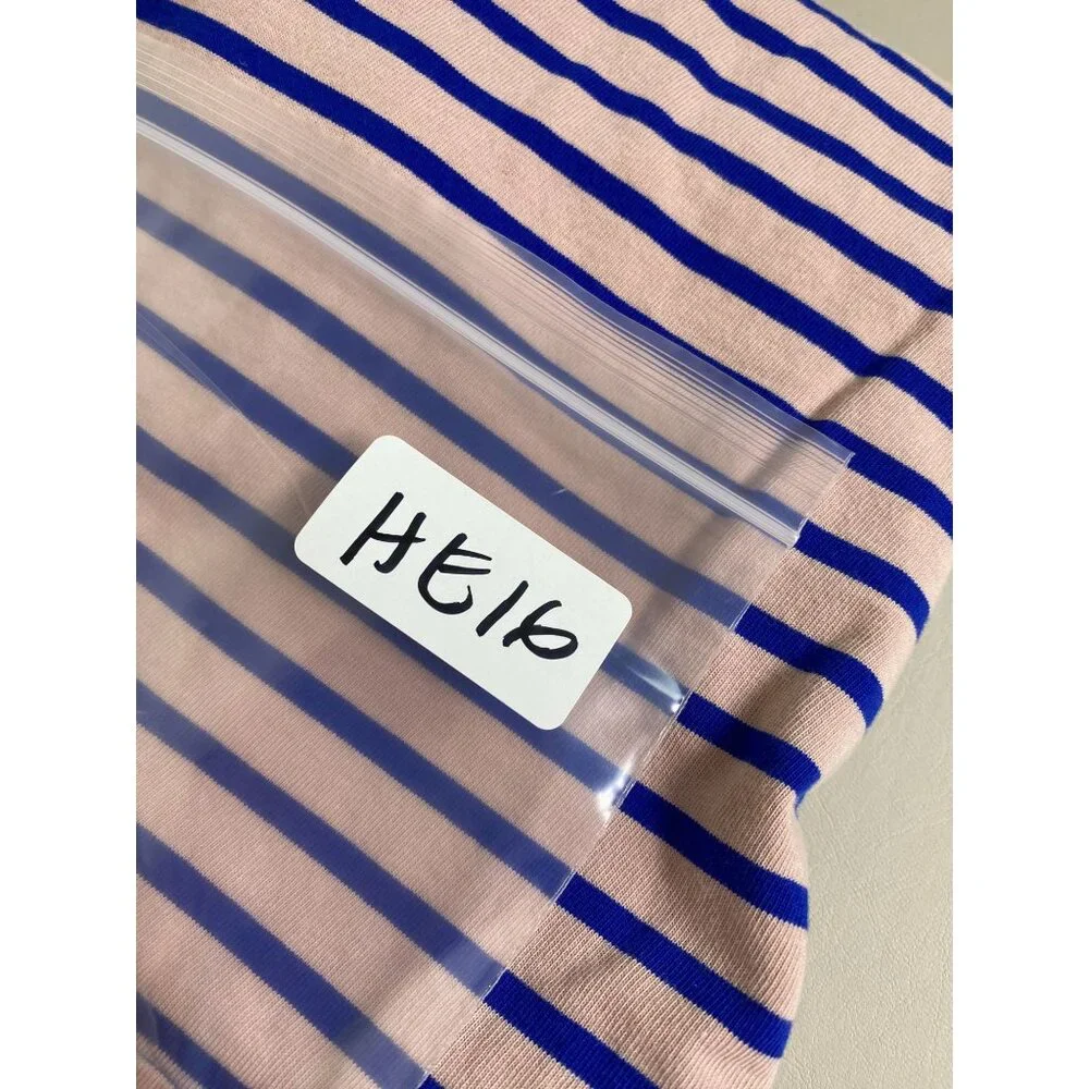 Boden Womens Long Sleeve Striped Top Size 14 Blue Pink Cotton‎ Puff Sleeve Boho